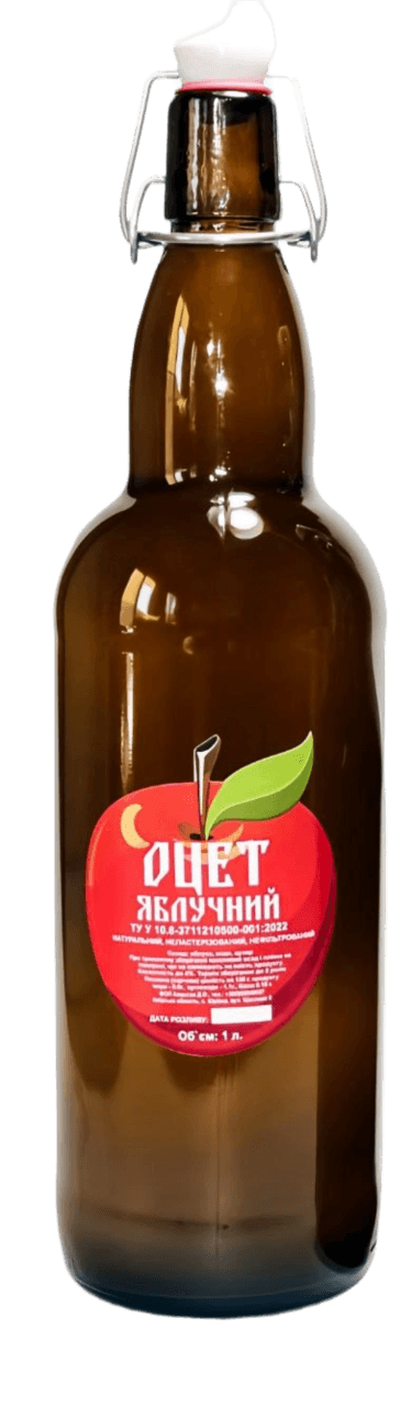 НАТУРАЛЬНИЙ ЯБЛУЧНИЙ ОЦЕТ (1 Л)