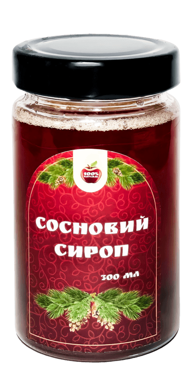 СОСНОВИЙ СИРОП (0,3 л)